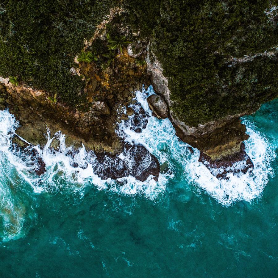 Aerial view of Royal Isabela.