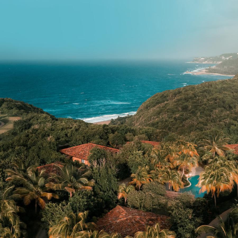 Aerial view of Royal Isabela.