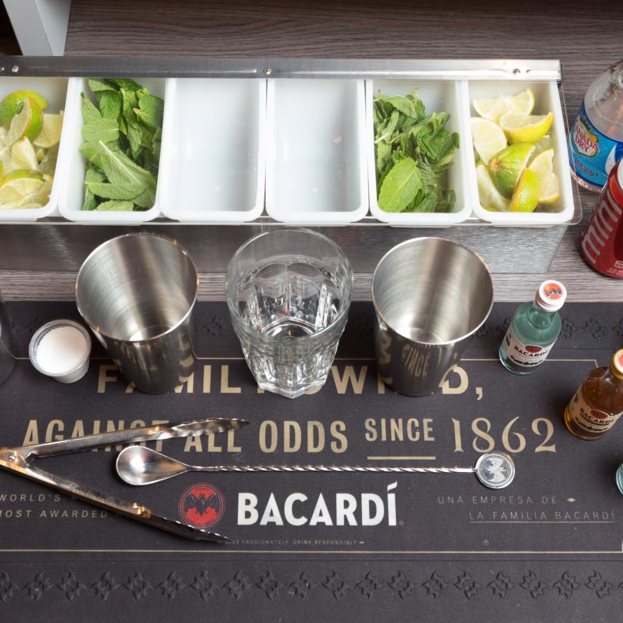 Mixology class at Bacardi