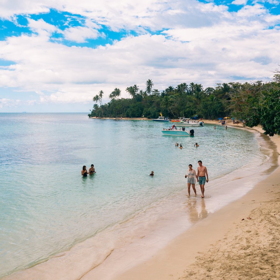 Buyé beach en Cabo Rojo.