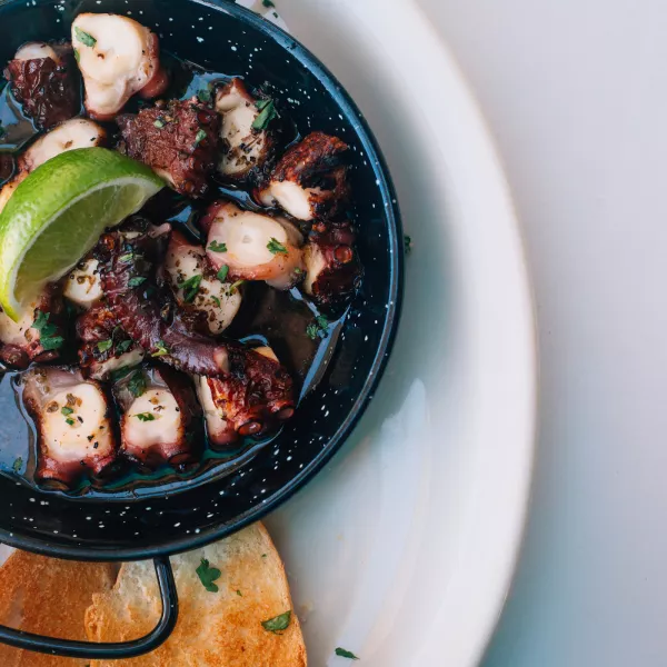 Fresh seafood