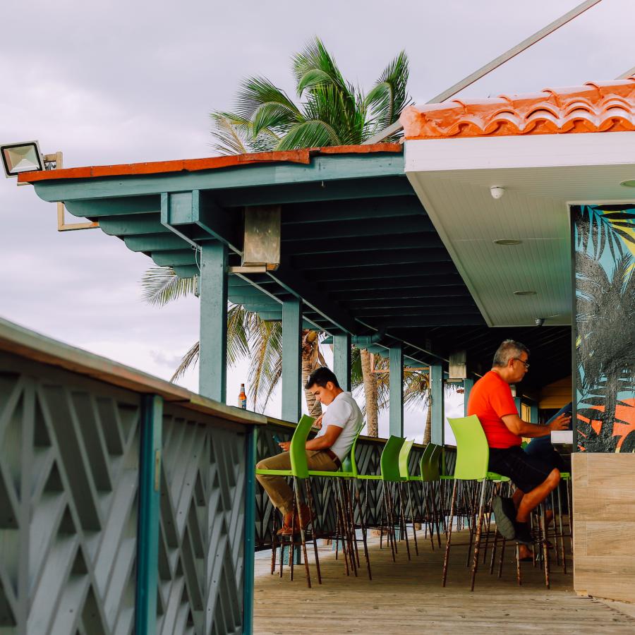 Seaside restaurant