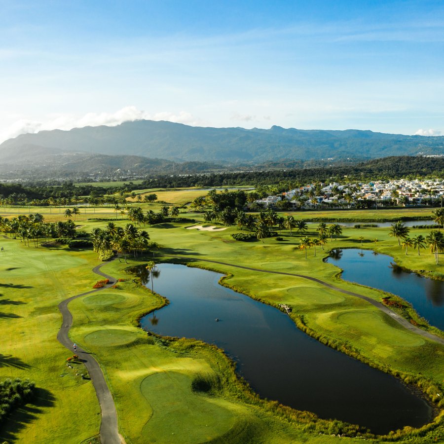 Golf course in Puerto Rico