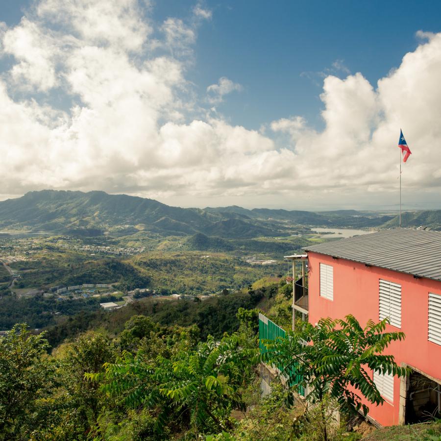 View from Villalba