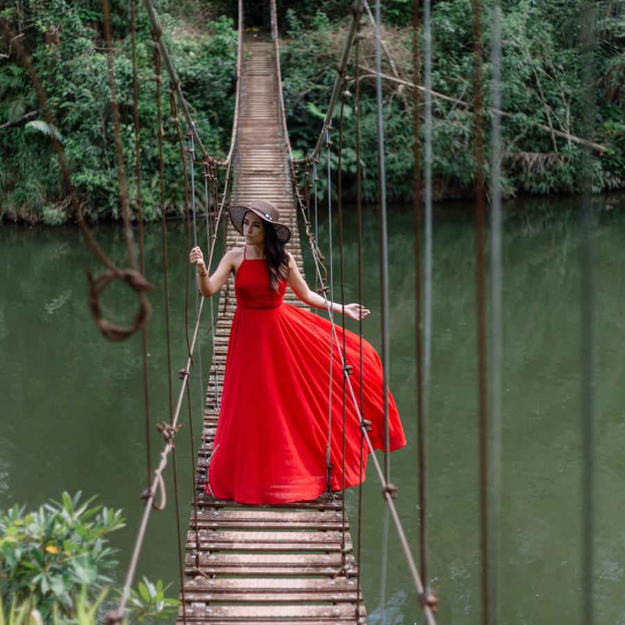 Puente Hamaca in Adjuntas