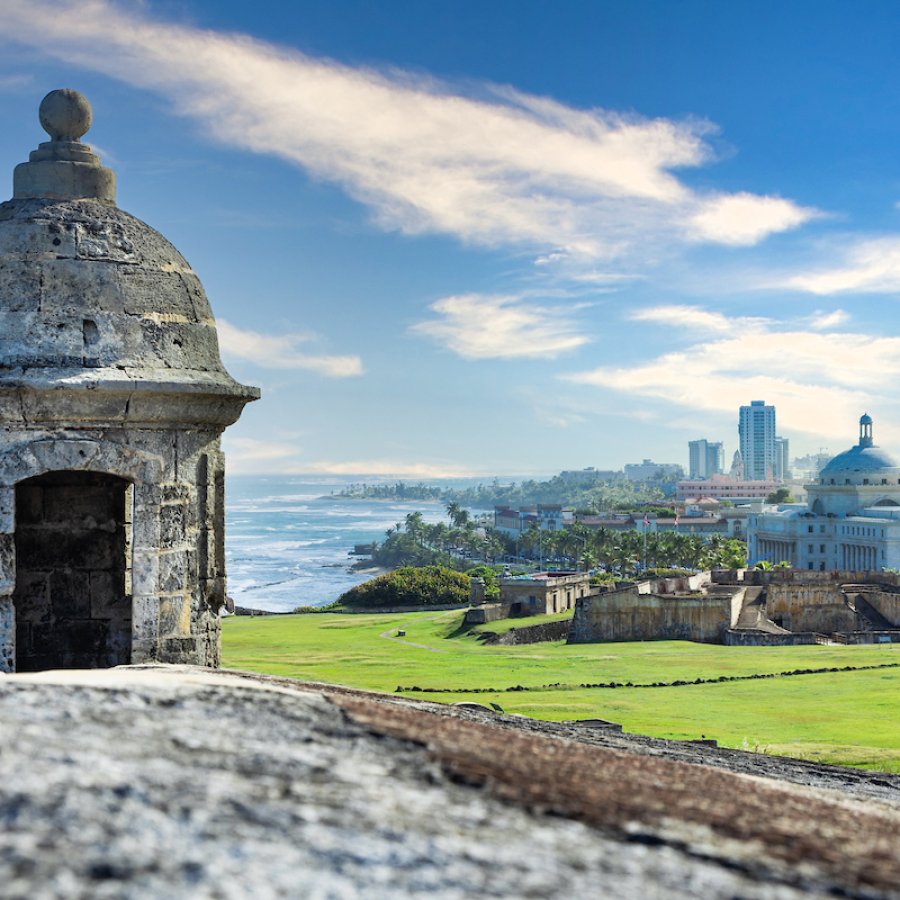 El Morro en el Viejo San Juan