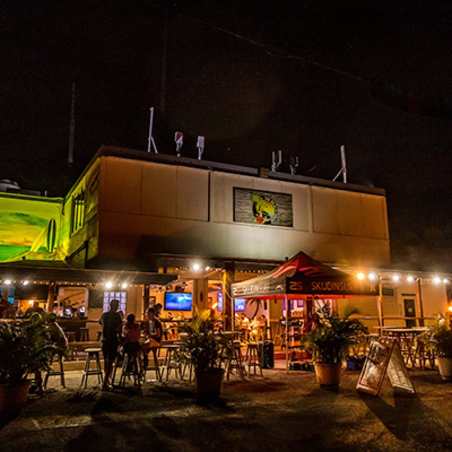 The Beach House bar in Rincon is a popular nightlife spot.