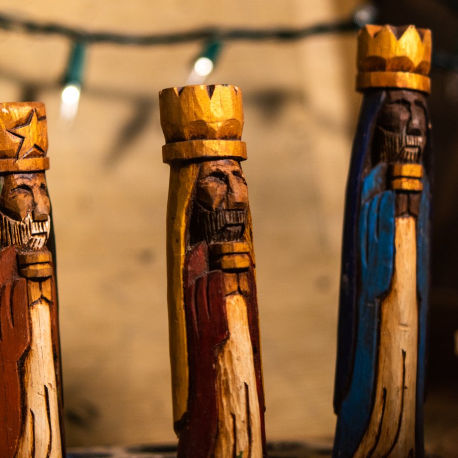 Three Wise Men figurines