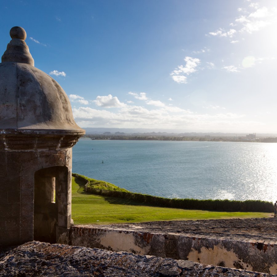 Fuerte El Morro en el Viejo San Juan.