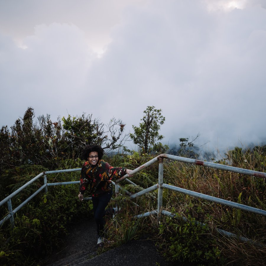 Puerto Rico's resplendent mountain views. 