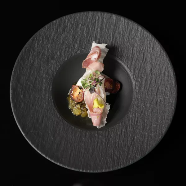 Epicuro’s gourmet dish – A fine dining experience at one of the best restaurants in San Juan.