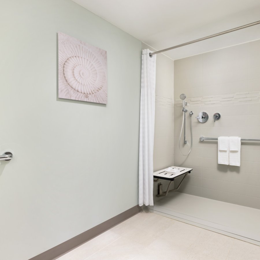 Many of Puerto Rico's hotels offer rooms with roll-in showers and amenities at standard wheelchair height.