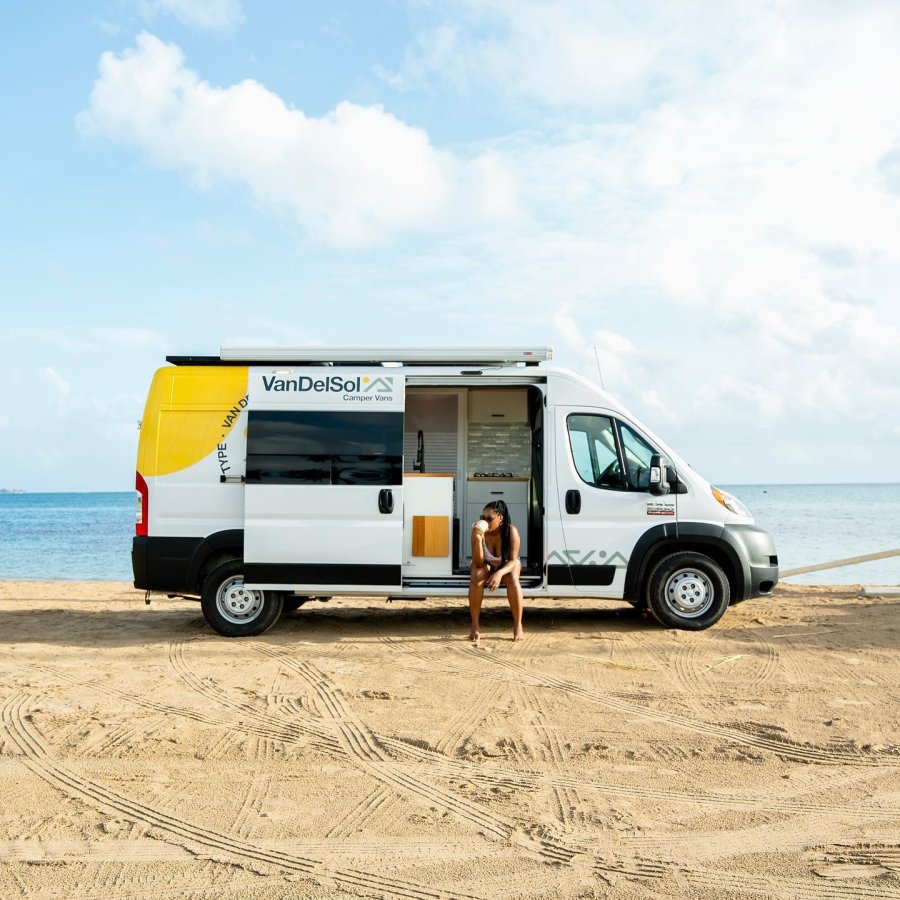 A van rental in Puerto Rico.