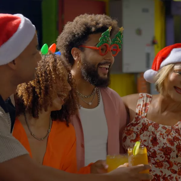 People singing parrandas, a unique Puerto Rican cultural tradition.