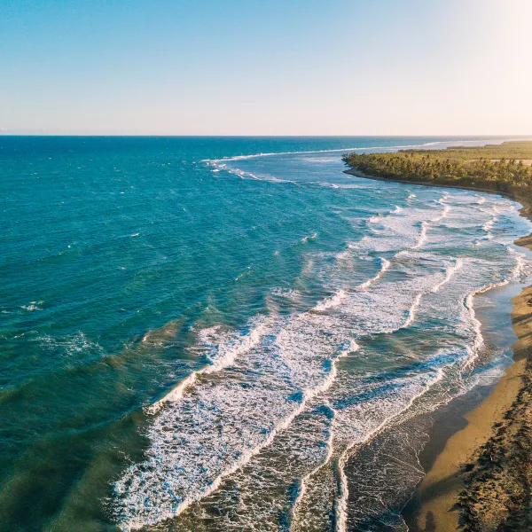 Pozuelo beach in Guayama 