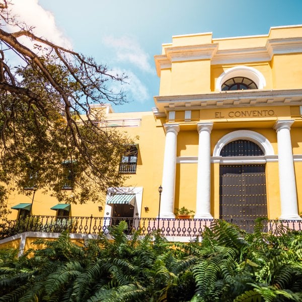 In the heart of Old San Juan is the impressive El Convento Hotel.