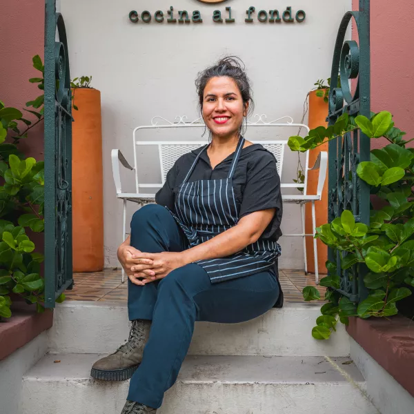 Chef Natalia Vallejo from Cocina al Fondo 