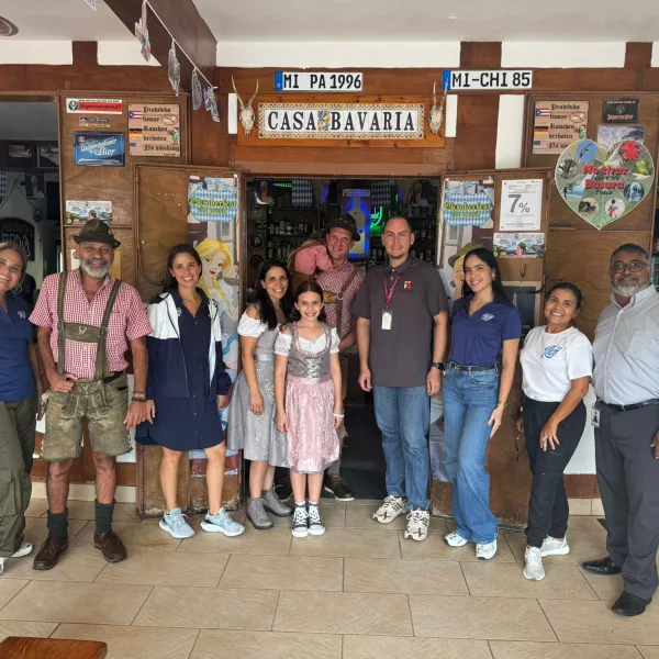 Casa Bavaria and Discover Puerto Rico team