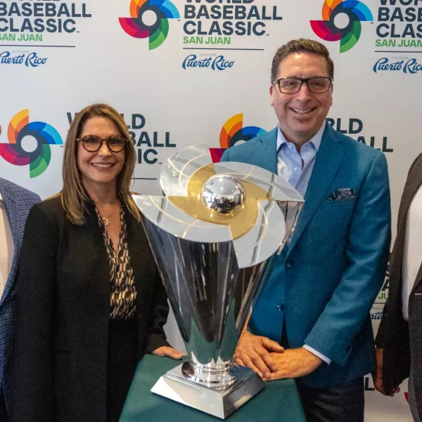 Jorge at World Baseball Classic Press Conference