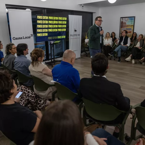 Jorge at Causa Local Event