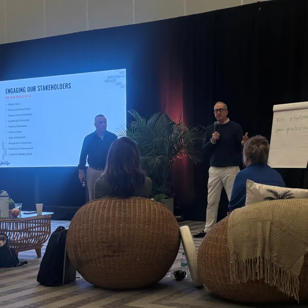 Sales strategy meeting