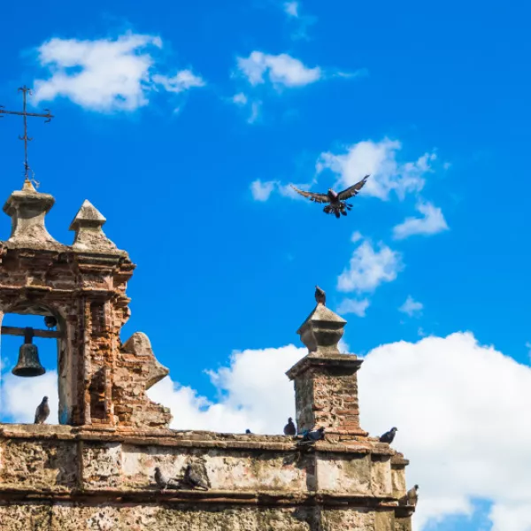 Legend has it that the Chapel of Christ the Savior was erected to honor a miracle. 