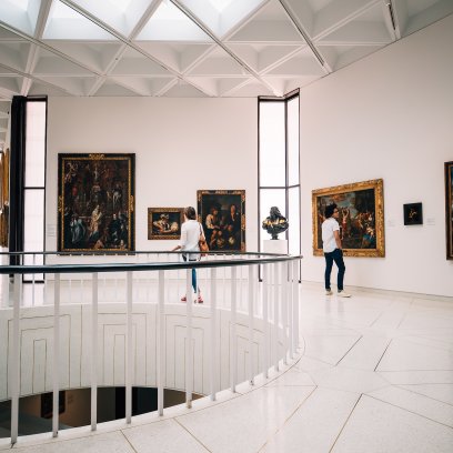 Inside the Ponce Museum of Art, a cultural highlight on a 7-day Puerto Rico itinerary