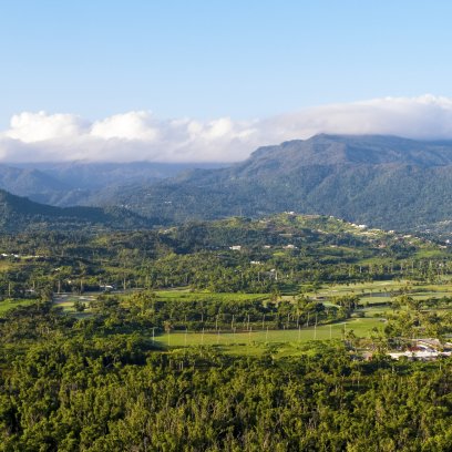 Breathtaking views of the central mountains – the heart of Puerto Rico’s natural beauty.
