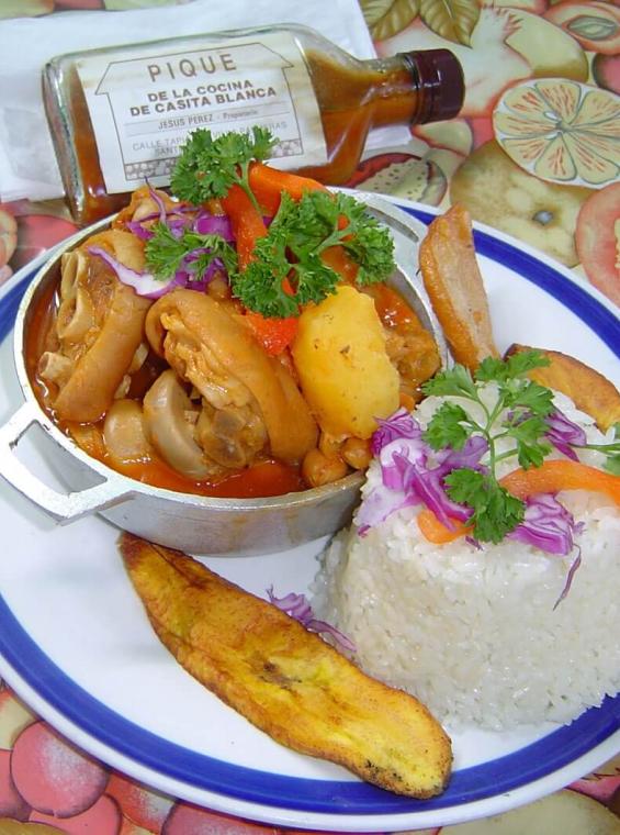 Patitas de Cerdo at La Casita Blanca in San Juan.