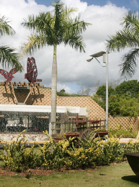 El Jardín Botánico y Cultural William Miranda Marín en Caguas.
