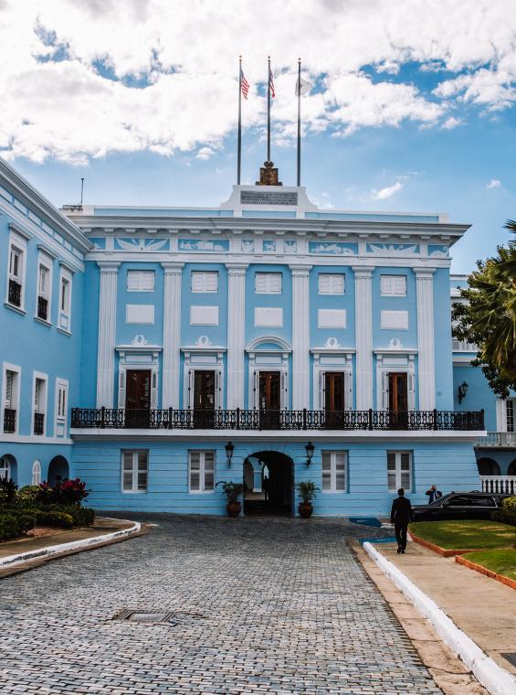 La Fortaleza, now the Puerto Rico governor's residence.