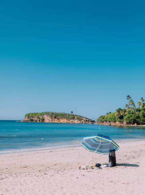 The beautiful beach known as Cerro Gordo in Vega Alta