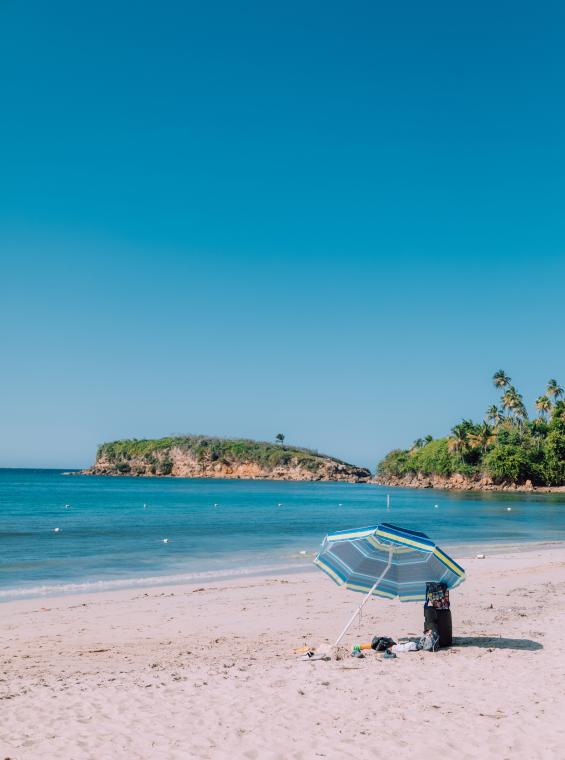 The beautiful beach known as Cerro Gordo in Vega Alta