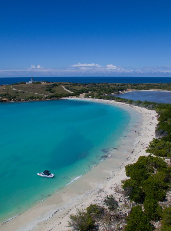 View of Playuela in Cabo Rojo